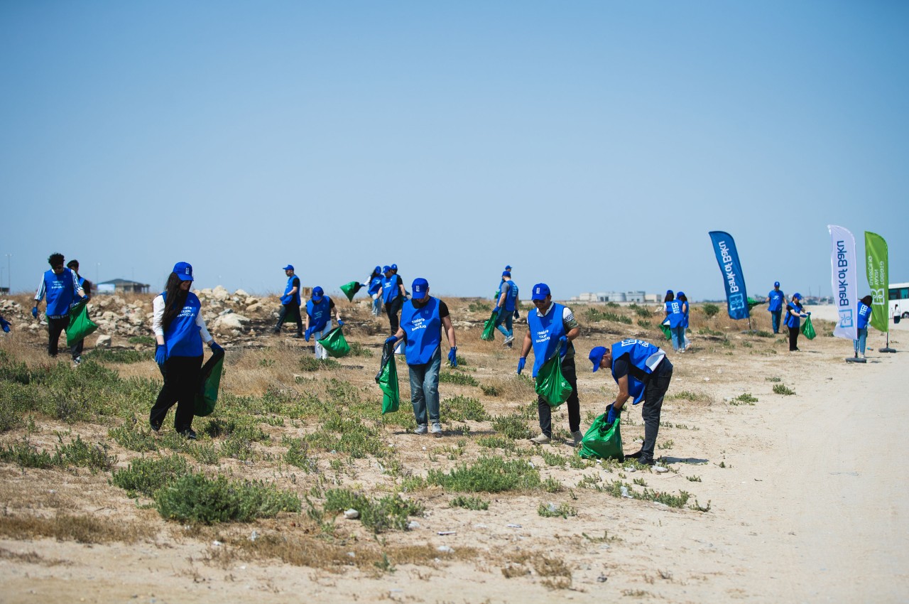 “Bank of Baku”dan ekoloji təşəbbüs - FOTOLAR